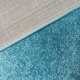 Chodnik dywanowy turkusowy Mondo szerokość od 80 do 100 cm