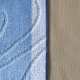 Komplet łazienkowy Monti 05 niebieski antypoślizgowy