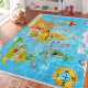 Dywan dziecięcy Bambino 04 mapa świata
