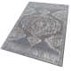Modny dywan nowoczesny Rosetta 09 klasyczny rozeta szary