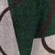 Dywan nowoczesny Hotto 08 szaro - zielony