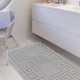Komplet łazienkowy Monti ETHNIC czosnkowy z wycięciem pod WC antypoślizgowy