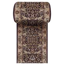 Chodnik dywanowy Royal - N 02 - brązowy - szerokość od 60 do 120 cm
