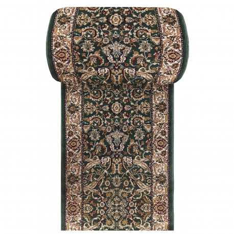 Chodnik dywanowy Royal N 02 - zielony - szerokość od 60 do 120 cm
