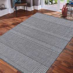 Dywan sznurkowy dwustronny Zefir 12 szary outdoor