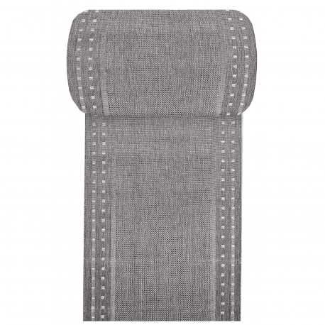 Chodnik sznurkowy Nord 11- szary- szerokość od 60 cm do 80 cm