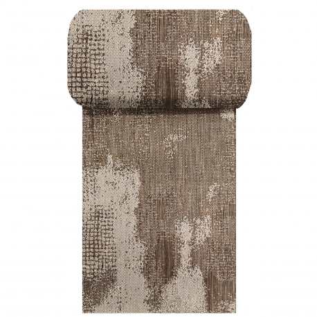Chodnik sznurkowy Nord 10 - brązowy - szerokość od 60 cm do 120 cm