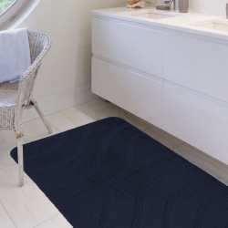 Komplet łazienkowy Monti SYMFONY granatowy z wycięciem pod WC antypoślizgowy