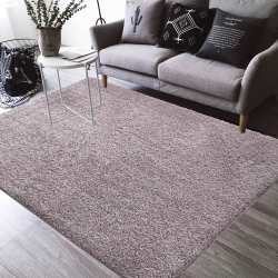 Dywan Alpaca typu shaggy karmelowy miękki puszysty