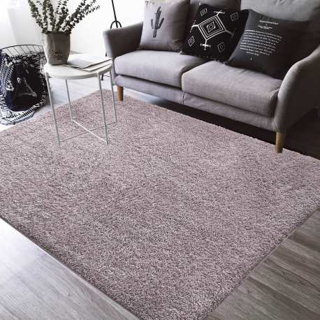 Dywan Alpaca typu shaggy karmelowy miękki puszysty