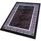 Dywan antypoślizgowy nowoczesny Nevada New 154 czarny grecki