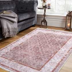 Dywan antypoślizgowy nowoczesny Nevada New 133 beżowy ornament