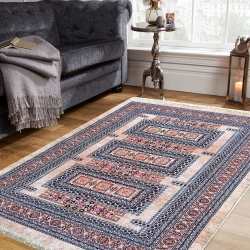 Dywan antypoślizgowy nowoczesny Nevada New 134 beżowy mozaika