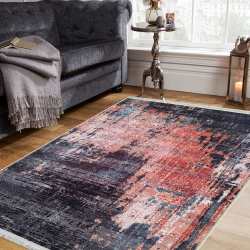 Dywan antypoślizgowy nowoczesny Nevada New 139 wielokolorowy abstrakcja