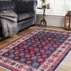 Dywan antypoślizgowy nowoczesny Nevada New 146 wielokolorowy etniczny