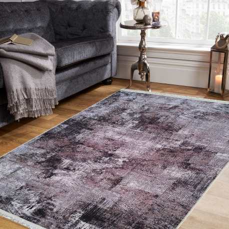 Dywan antypoślizgowy nowoczesny Nevada New 158 szary