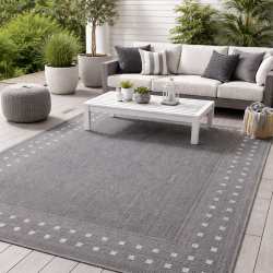 Dywan sznurkowy Nord 11 szary outdoor