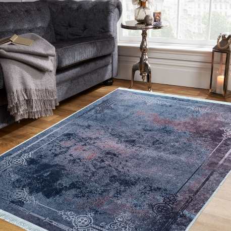 Dywan antypoślizgowy nowoczesny Nevada New 161 szaro brązowy loft