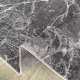 Chodnik dywanowy Palermo 25 - szary - szerokość od 60 cm do 150 cm