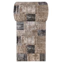 Chodnik dywanowy Palermo 24 - brązowy - szerokość od 60 cm do 150 cm