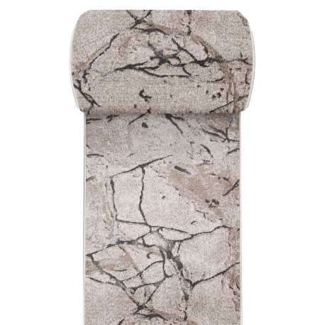 Chodnik dywanowy Palermo 25 - beżowy - szerokość od 60 cm do 150 cm