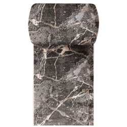 Chodnik dywanowy Palermo 25 - szary - szerokość od 60 cm do 150 cm