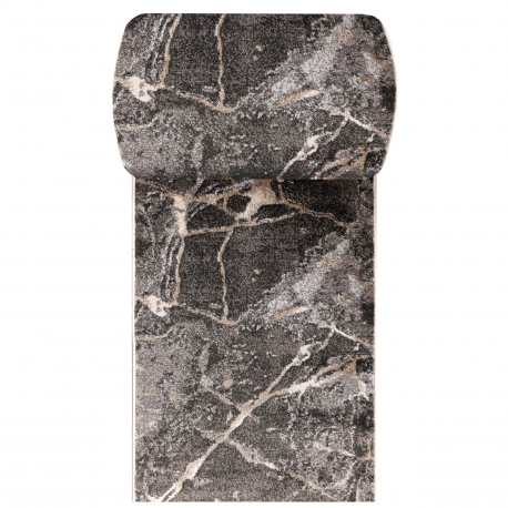 Chodnik dywanowy Palermo 25 - szary - szerokość od 60 cm do 150 cm