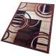 Dywan klasyczny BCF ALFADA 22 - brązowy kwiaty