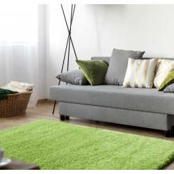 Dywan shaggy comfort soft zielony do pokoju, salonu