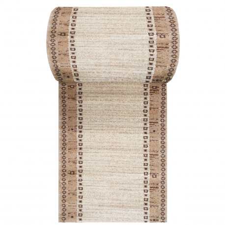 Chodnik dywanowy Fashion 05 - beżowy - szerokość od 60 do 120 cm