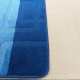 Komplet łazienkowy Monti 04N niebieski antypoślizgowy