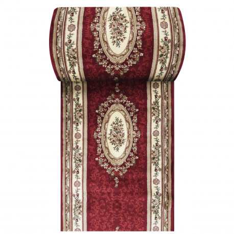 Chodnik dywanowy Royal 04 - czerwony - szerokość 100 cm