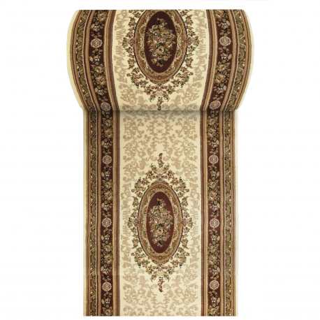 Chodnik dywanowy Royal 04 - brązowy - szerokość 100 cm